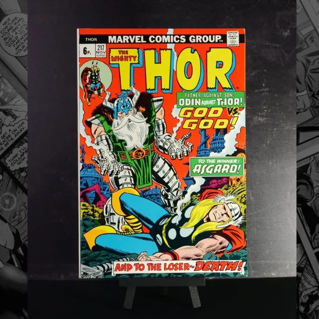 The Mighty Thor #217 | Marvel Comics | 1973 | 9.0 VF/NM