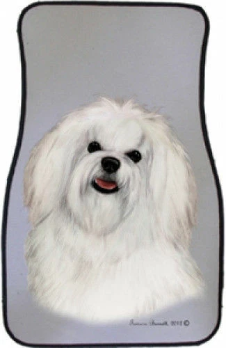 Maltese Car Floor Mats Pair (TB) 36041