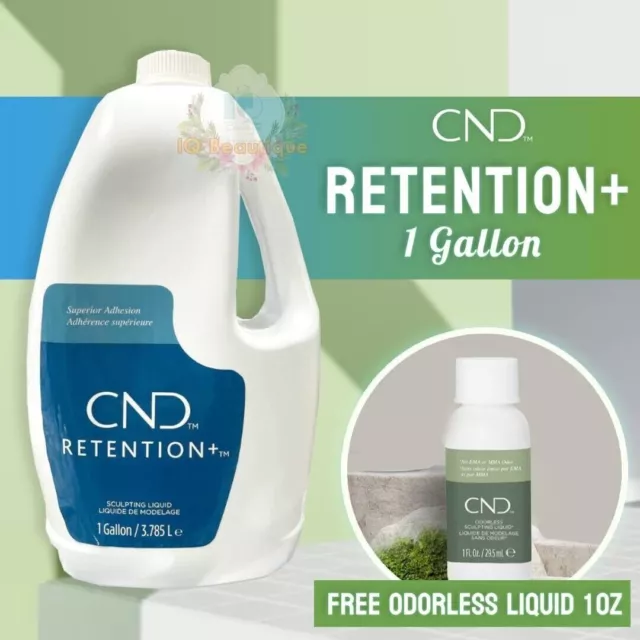 CND Retention Liquid 1 Gallon/ 3.785L + Free gift