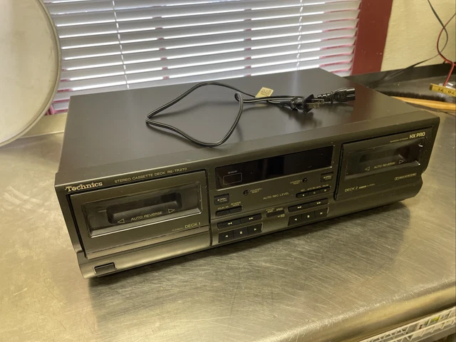 Platine Cassette Technics RS-120 (pour Pièces) – Ne S'allume Pas