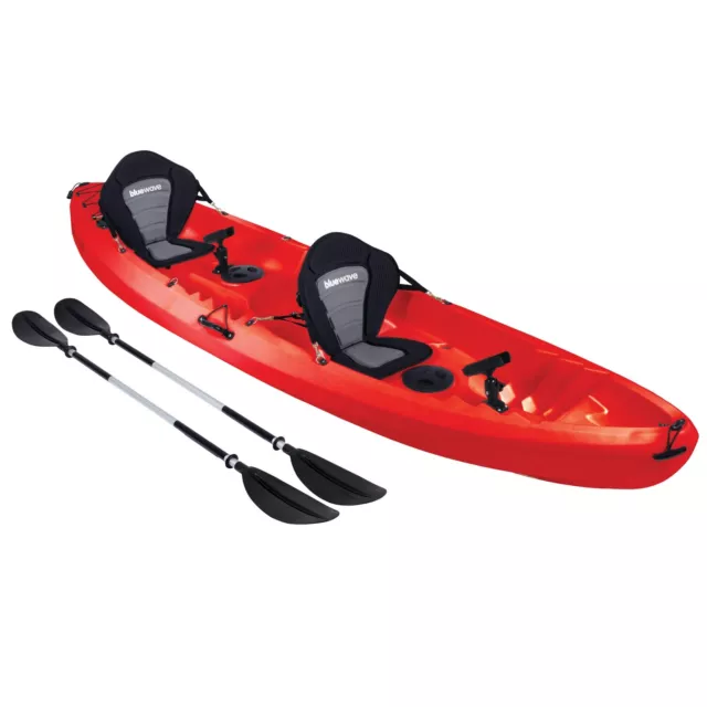 SIT ON TOP KAYAK DOUBLE 2+1 Family River Sea Fishing Touring