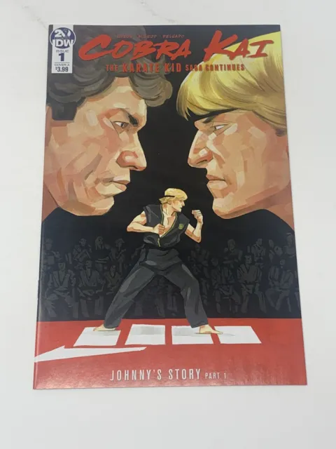 Cobra Kai #1 (2019)  Karate Kid "Johnny's Story" IDW Comic Book Saga Continues