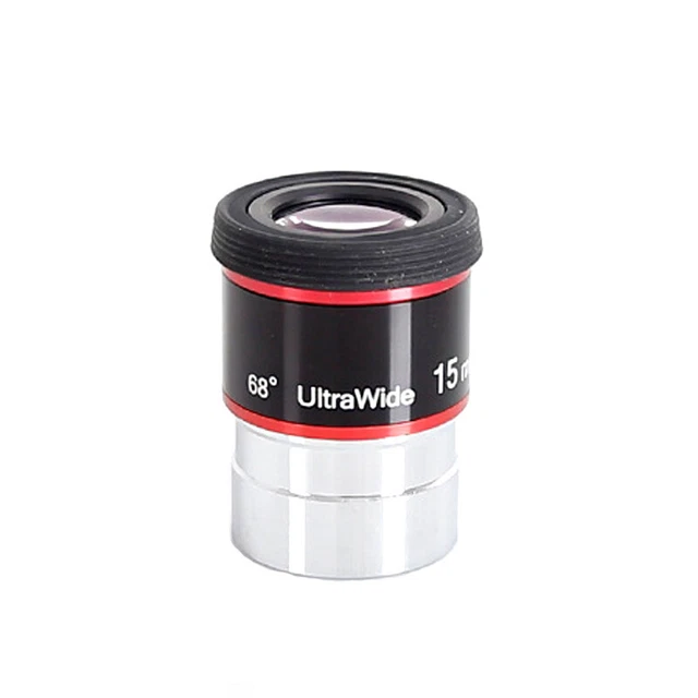 1.25" 68° 15mm Eyepiece for Astronomical Telescope Deep space observation