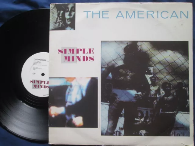 Simple Minds The American Virgin Records VS 410-12 UK Vinyl 12inch Single