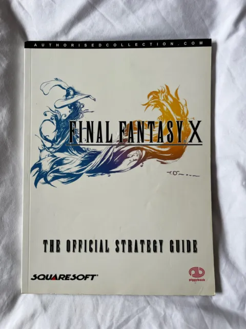 Final Fantasy X - The Official Strategy Guide (Paperback) - Squaresoft - PS2