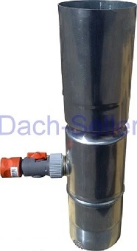 Rheinzink Wassersammler Regensammler D=100mm Regenwassersammler +1m
