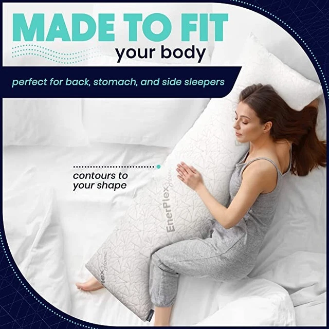 EnerPlex Home Body Pillow #32005 Free Shipping With USPS Parcel Select Ground
