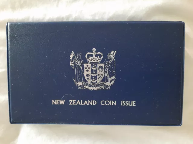 NEW ZEALAND 1976 7 COIN ISSUE PROOF YEAR SET Mint Issued by New Zealand Treasury
