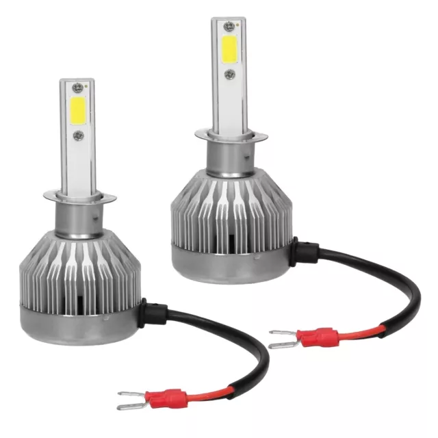 Kit 2x feux xénon H1 6000K 15W ampoule phare lampe remplace blanc voiture 2