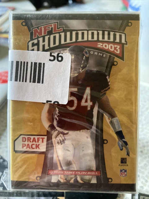 2003 NFL Showdown Football Starter Set Game Box Draft Packs