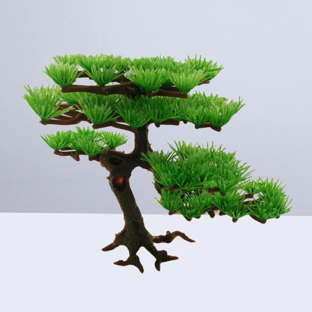 bonsai aquarium ornament fish tank bonsai decorations Fake Bonsai Tree