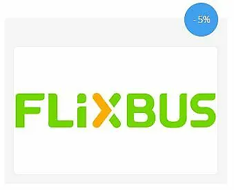 ⚡ Flixbus / Flixtrain Gutscheine mit 5 % Rabatt ⚡