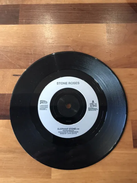 Stone Roses Vinyl 7” Elephant Stone/Hardest Thing In The World single
