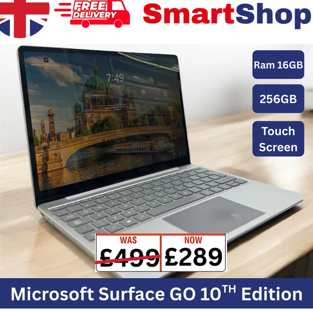 MICROSOFT SURFACE GO 1943 Laptop 10th Gen i5, 256GB SSD, 16GB RAM