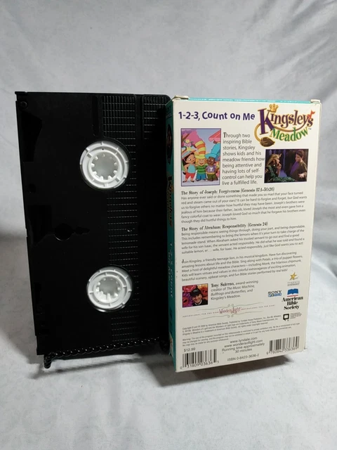 KINGSLEYS MEADOW 123 Count On Me VHS Bible Lessions Forgiveness kingsleys-meadow-123-count-on-me-vhs-bible-lessions-forgiveness