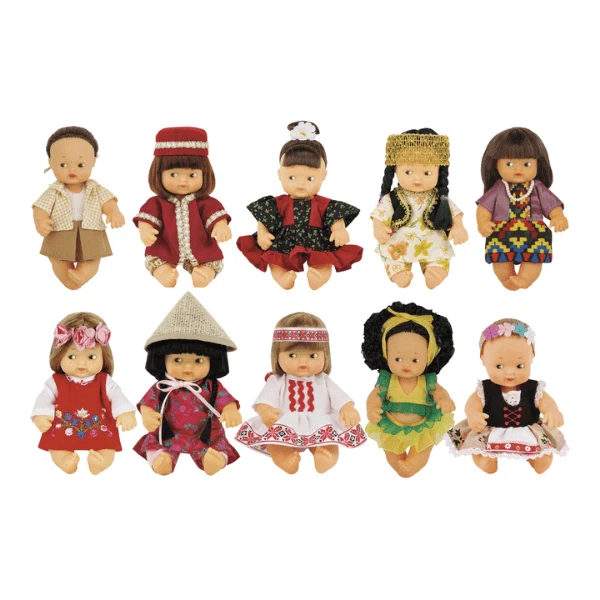 BARRIGUITAS DEL MUNDO FAMOSA Muñeca 14 cm Modelo Aleatorio Traje