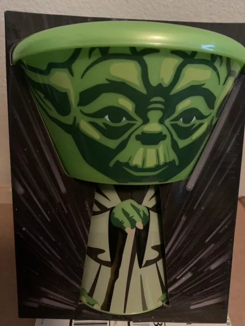 Disney Parks Star Wars JEDI YODA BABY 3pcs Stacking Meal Set W/ Cup Bowl Plate