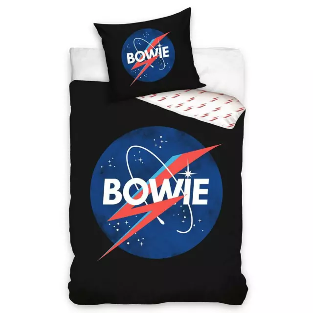 David Bowie Funda Edredón Individual Juego Talla Ue Ropa de Cama 2-in-1 Diseños