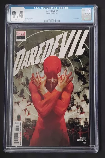 CGC 9.4 Daredevil (2019) #1 (1st Cole North) CGC 9.4