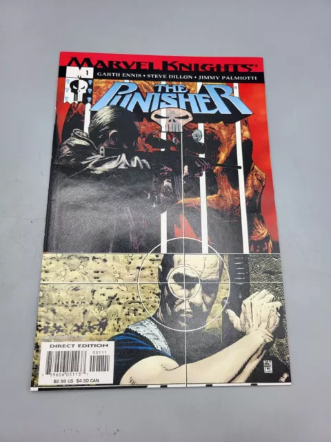 Marvel Knights The Punisher Vol 4 #1 August 2001 Illustrated Marvel Comic Book