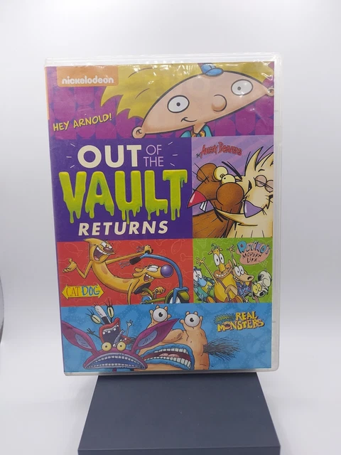 Nickelodeon Out of the Vault Returns (2016, DVD) Hey Arnold Angry Beavers CatDog Nickelodeon Out of the Vault Returns (2016, DVD) Hey Arnold Angry Beavers CatDog