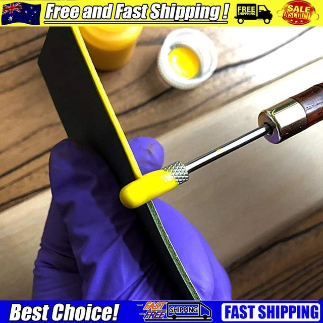 Brass Head Edge Oil Gluing Dye Pen Durable DIY Edge Oil Pen Leather Accessories