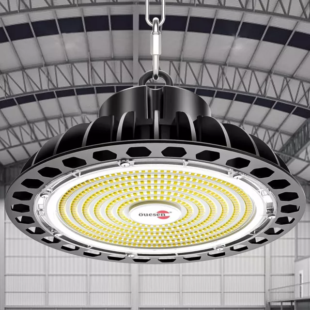Faretto LED UFO 150W UFO Lampadario LED 21000LM Lampada da Officina LED Industri