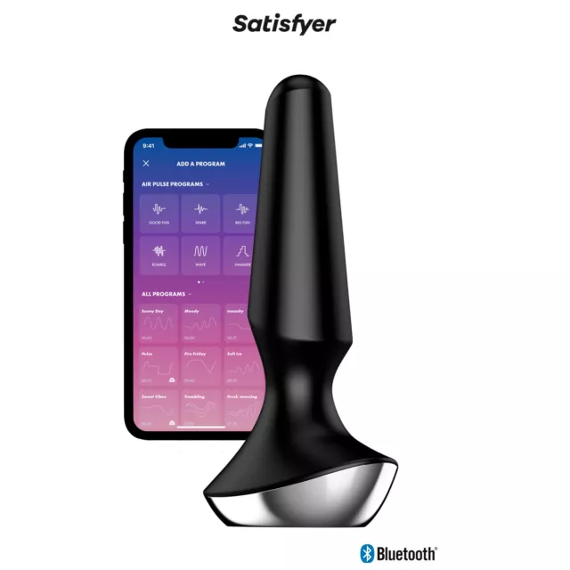 Anal Plug-Ilicious 2 Connecté noir Sextoy - Satisfyer