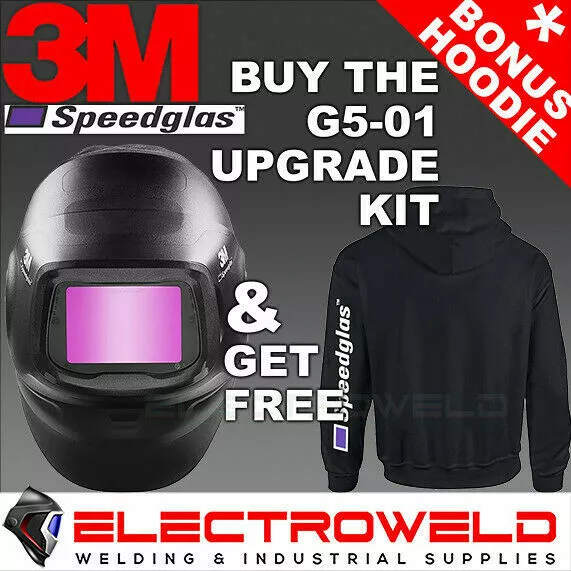 3M SPEEDGLAS G5-01 Upgrade Kit *Welding Helmet, Lens Filter* Excludes ADFLO PAPR