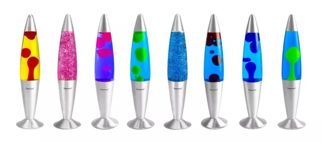 16” Retro Lava Lamp Peaceful Motion Wax Liquid Relaxation Light