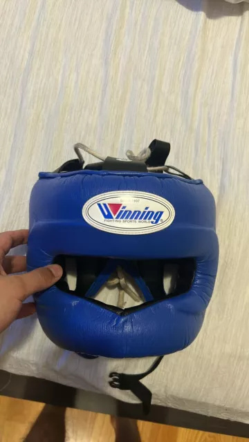 Winning Blue Fg5000 Training Headgear Size M