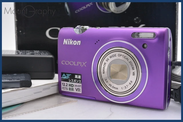 NIKON COOLPIX S5100 5x Digital Camera with Original Box