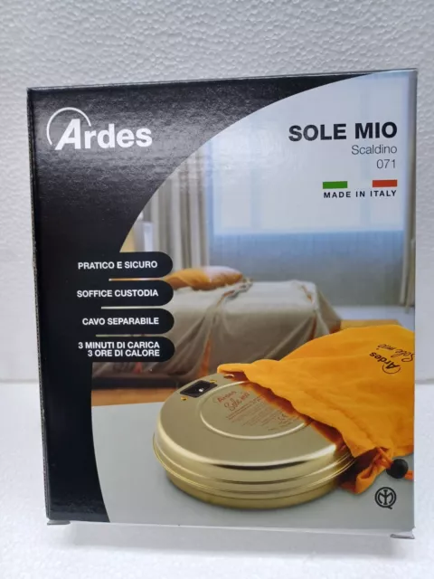 ARDES AR071 SOLE Mio Scaldino Elettrico 550 W Con Custodia - Promo EUR  28,35 - PicClick IT
