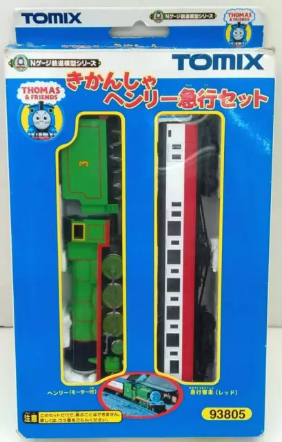 TOMIX N  93805 thomas & friends henry red express  used
