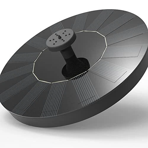 Fuente de energía solar sumergible bomba de agua flotante pájaro baño estanque piscina jardín