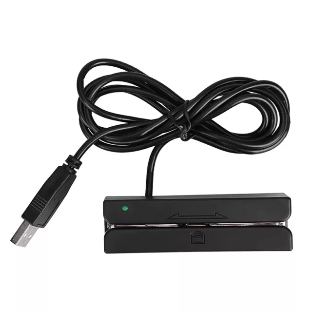 USB MSR90 3 Tracks Hi-Co Magnetic Stripe Credit Card Swipe Reader Or POS Banking