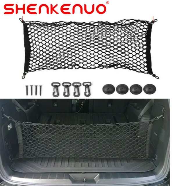 Car Accessories Envelope Style Trunk Cargo Net For Toyota RAV4 2013 - 2021