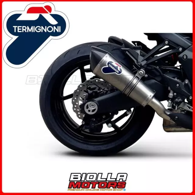 Scarichi Termignoni Conical Kawasaki Z 1000 2010-2014 K066080Tc Stainless Steel