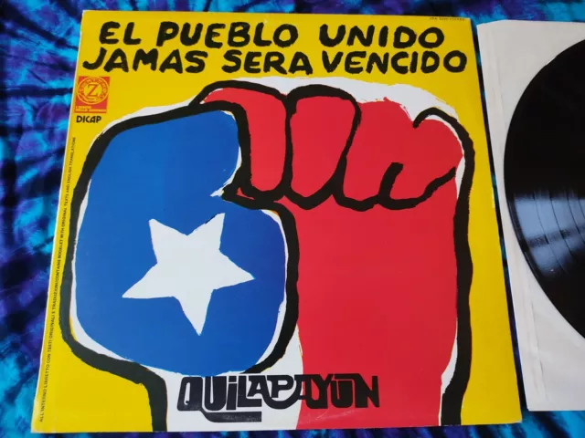 QUILAPAYUN el pueblo unido jamas sera vencido  VINYL   LP