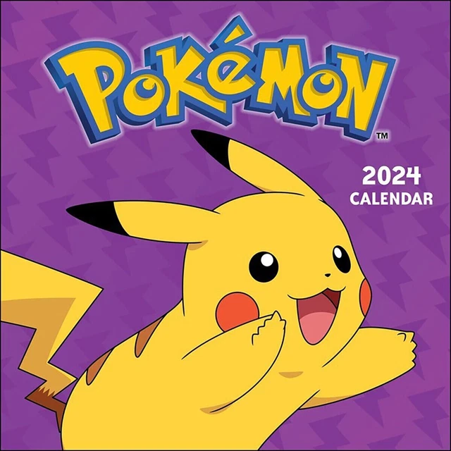2024 CALENDAR POKEMON Square Wall Andrews McMeel AM68682 17.21 PicClick