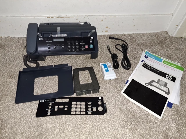 HP 640 Fax Plain Paper Inkjet Quality Complete New Unused in Open Box