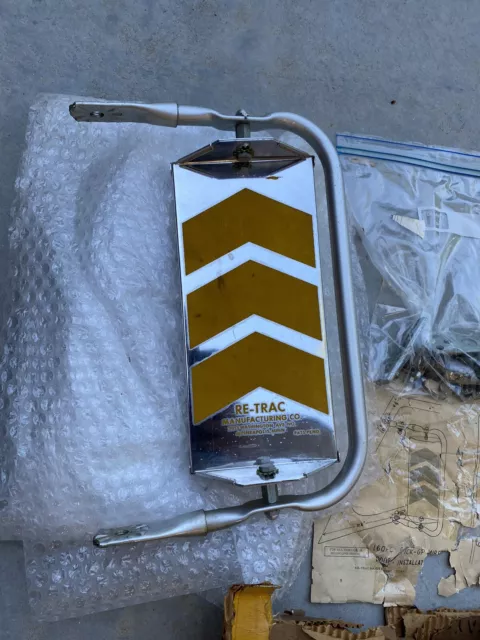 Vintage NOS Re-Trac 160 West Coast like Mirror Truck Mirror chevy c10  ford f100