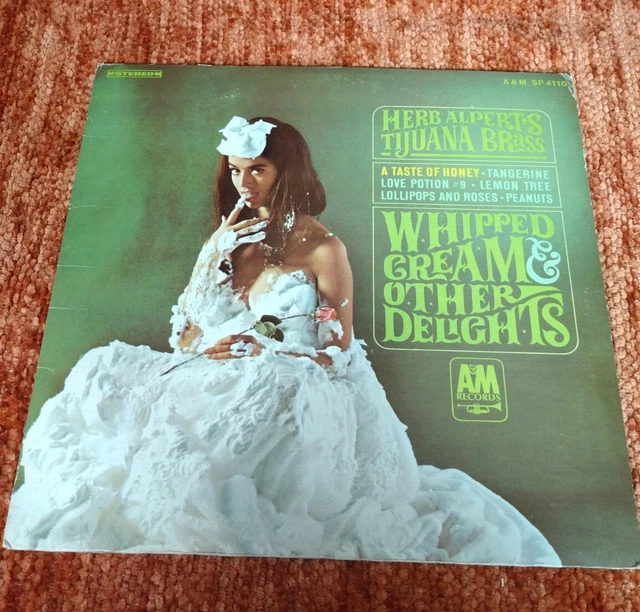 HERB ALPERT Whipped Cream And Other Delights Mono Vinyl LP, 1965 A&M