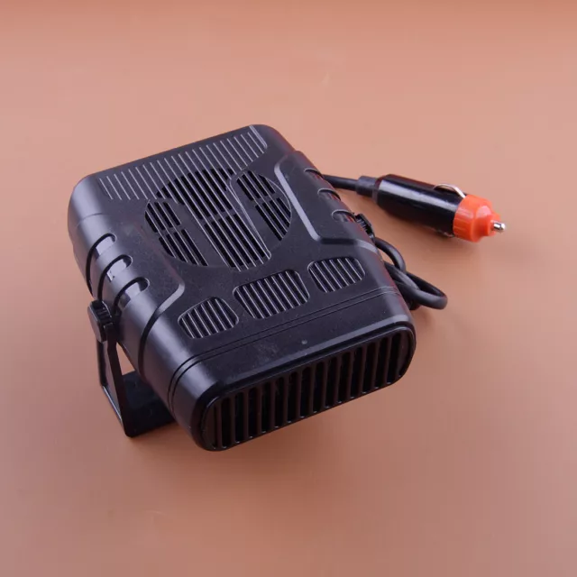 360°800W Portable Electric Car Heater 24V Heating Cooling Fan Defroster Demister