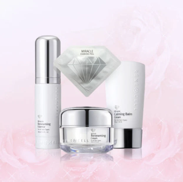 RENE CELL MIRACLE Diamond Peel Program Glowing Skin Care