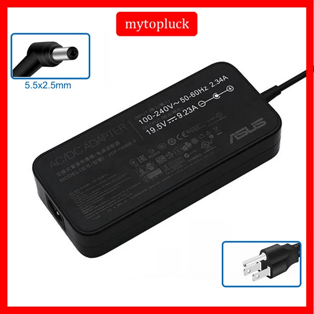 180W Ac Adapter 19.5V 9.23A  For Asus ROG GL502 G750JW G75 FX60V G750JX G750JM