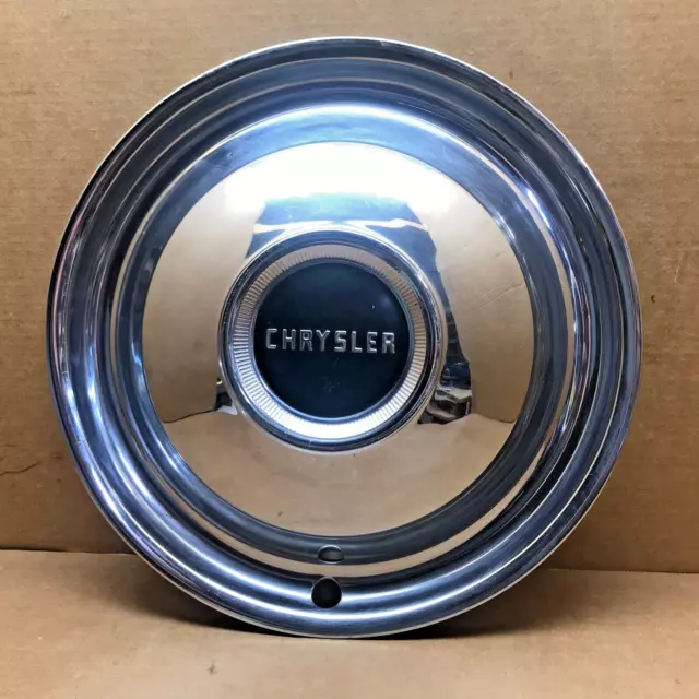 Vintage Original 1950's Chrysler Hubcap Wheel Cover 14"