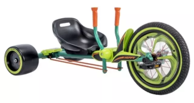 New Huffy Green Machine 16 Inch 40cm Trike Dual stick steering