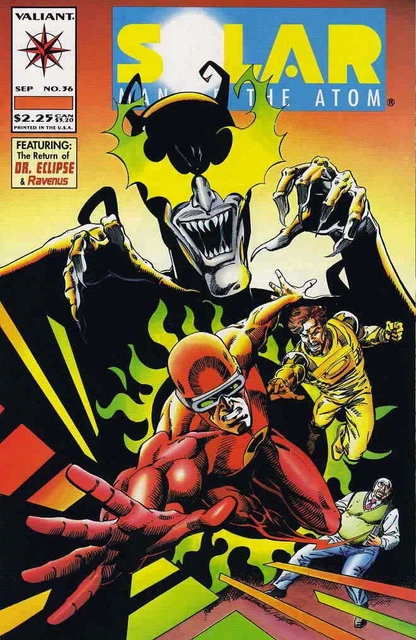 Solar, Man of the Atom #36 VF; Valiant | we combine shipping