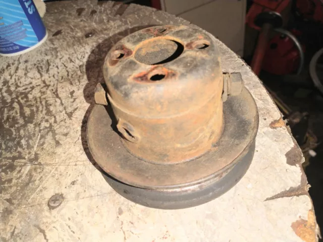 Allis Chalmers B C Tractor engine  water pump belt pulley AC part